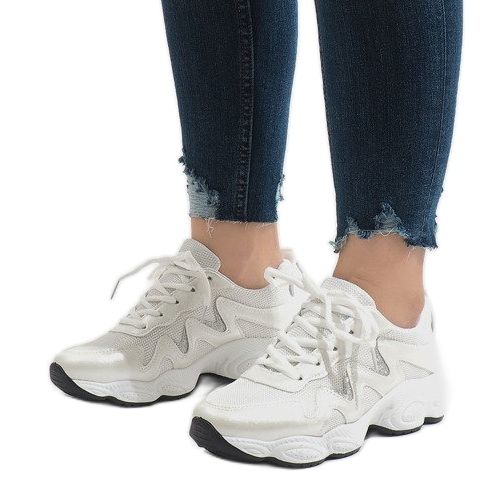 Vita trendiga sportskor KB-153 1