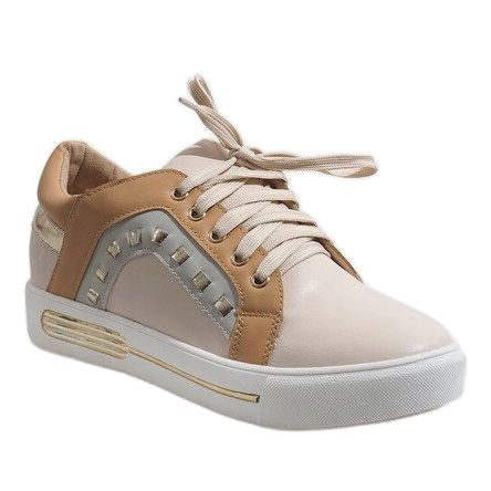 Bruna kvinnors sneakers kilar BH-115 1