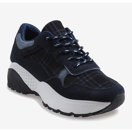 Trendiga marinblå sportskor 61012 1