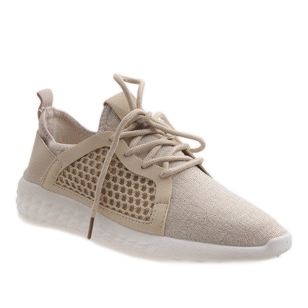 HY2811 beige sportskor 1