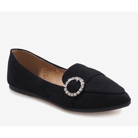 Svarta DY-01 ballerina loafers 1