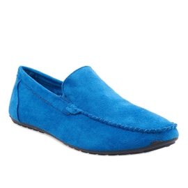 Eleganta marinblå skor från AB07-6 loafers 1