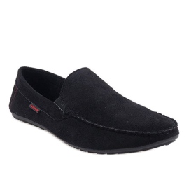 Svarta eleganta lågskor AB96K-1 loafers 1
