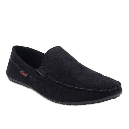 Svarta eleganta lågskor AB96K-1 loafers 1