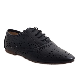 Oxford svarta openwork jazzskor 3 1
