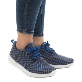 Blå A5126 sportskor 2