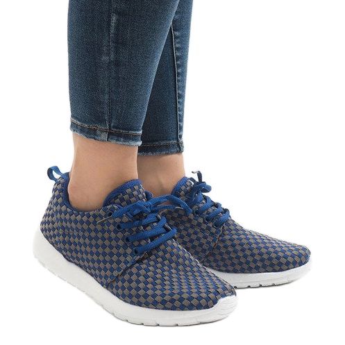 Blå A5126 sportskor 2