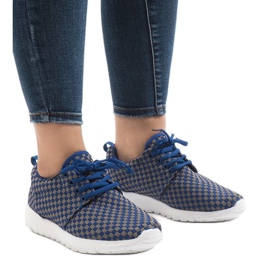 Blå A5126 sportskor 1