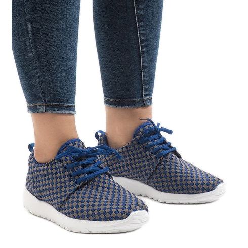 Blå A5126 sportskor 1