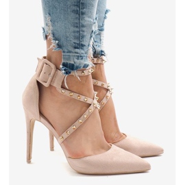 Rosa mocka höga klackar GH11547 2