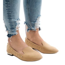 Kamel loafers ballerinas ZHC-980 brun 1