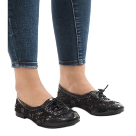 HC236 svart snörskor 1