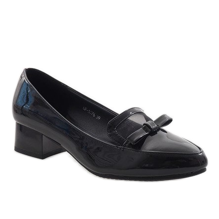 Svarta höga klackar GF-A176 1