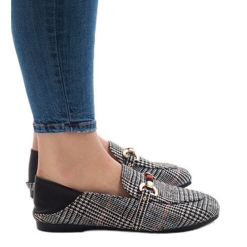 Svarta YJX003 ballerina loafers 1