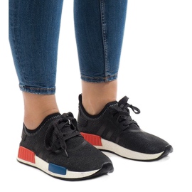 Svarta MD01B-5 sportskor 1