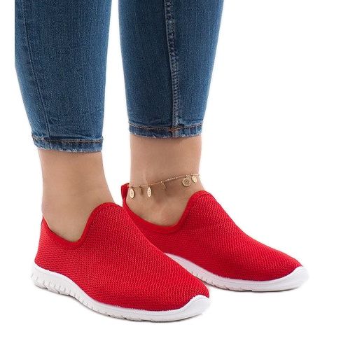 Röda sportskor 909-17 1