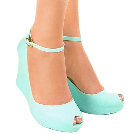 Blå gummi melissa öppen KM06-4 1