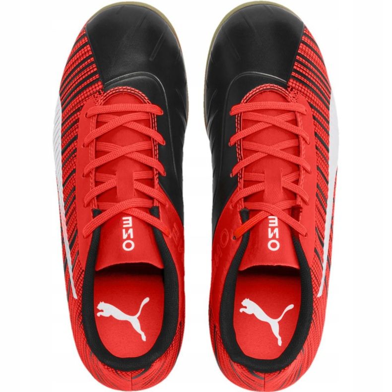 Puma One 5.4 It Jr 105664 03 fotbollsskor mångfärgad röd 1