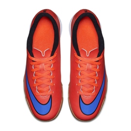 Nike Mercurial Vortex Ii Ic Jr 651643-650 fotbollsskor röd röd 2
