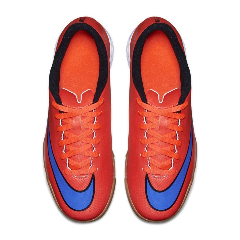 Nike Mercurial Vortex Ii Ic Jr 651643-650 fotbollsskor röd röd 2