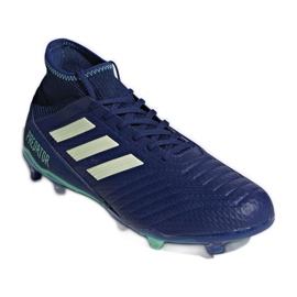 Adidas Predator 18.3 Fg M CP9304 fotbollsskor blå blå 1