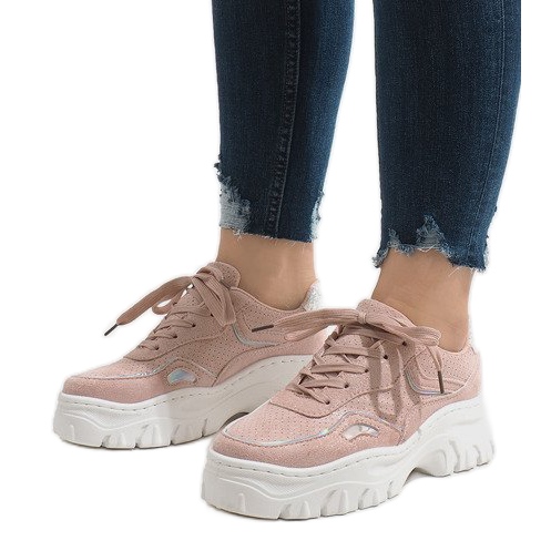 HX999 rosa sneakers 1
