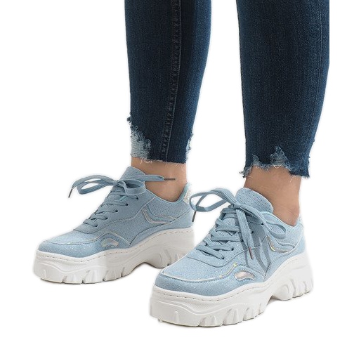 HX999 blå sportskor 1