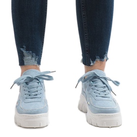 HX999 blå sportskor 2