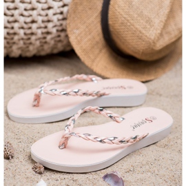 Seastar Rosa flätade flip-flops 2