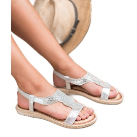 Emaks Espadrilles Slip On Sandaler grå 2