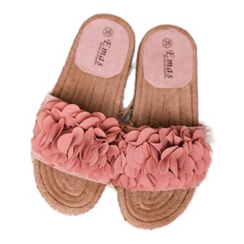 SHELOVET Pulver Espadrilles rosa 1