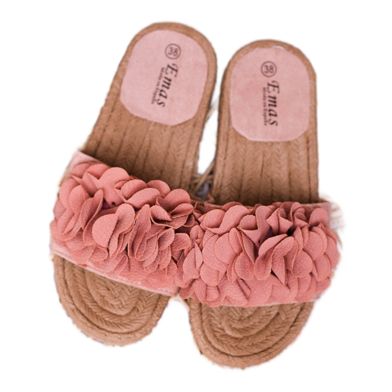 SHELOVET Pulver Espadrilles rosa 1