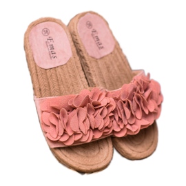 SHELOVET Pulver Espadrilles rosa 2
