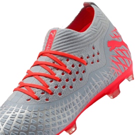Puma Future 4.2 Netfit Fg / Ag M 105611-01 fotbollsskor mångfärgad grå 1