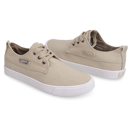 Textil Casual Sneakers Y011 Khaki mångfärgad kaki grön 2