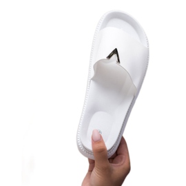 SHELOVET Tofflor På Plattformen vit 2