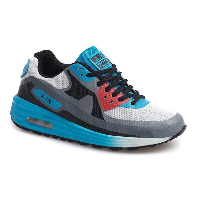 Neony löparskor B306-9 vit svart blå mångfärgad 2