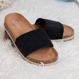 SHELOVET Mocka Espadrilles svart 1