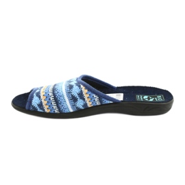 Norska tröja tofflor Adanex svart marinblå blå gul 2