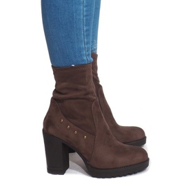 Mocka BG-59 Taupe stövlar brun mångfärgad 1