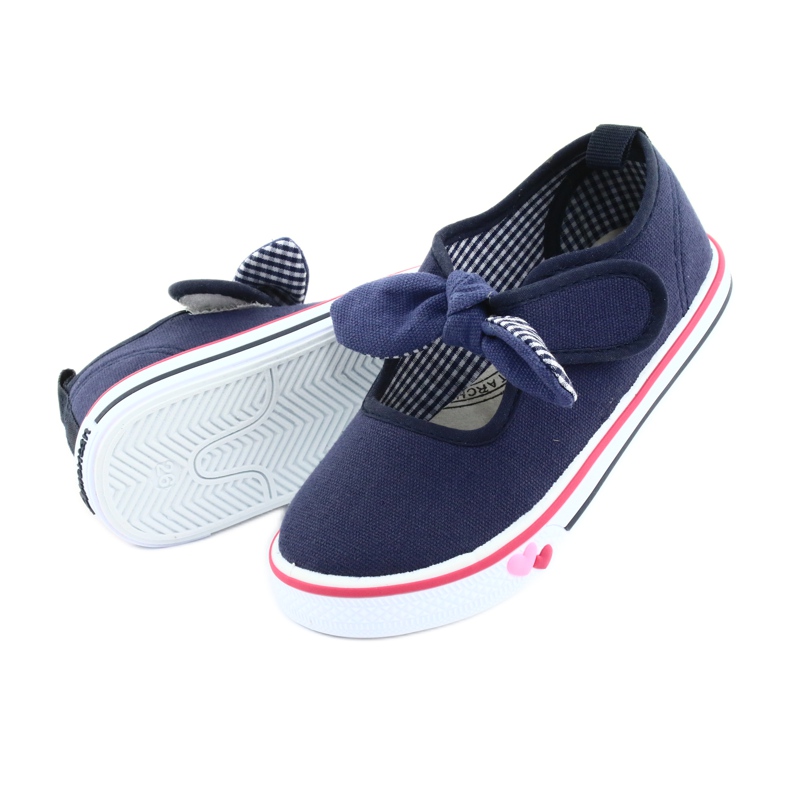 American Club Bow sneakers TEN42 marinblå 5