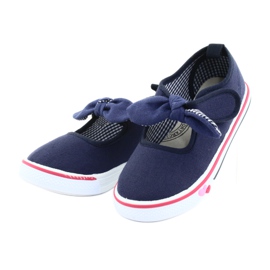 American Club Bow sneakers TEN42 marinblå 3