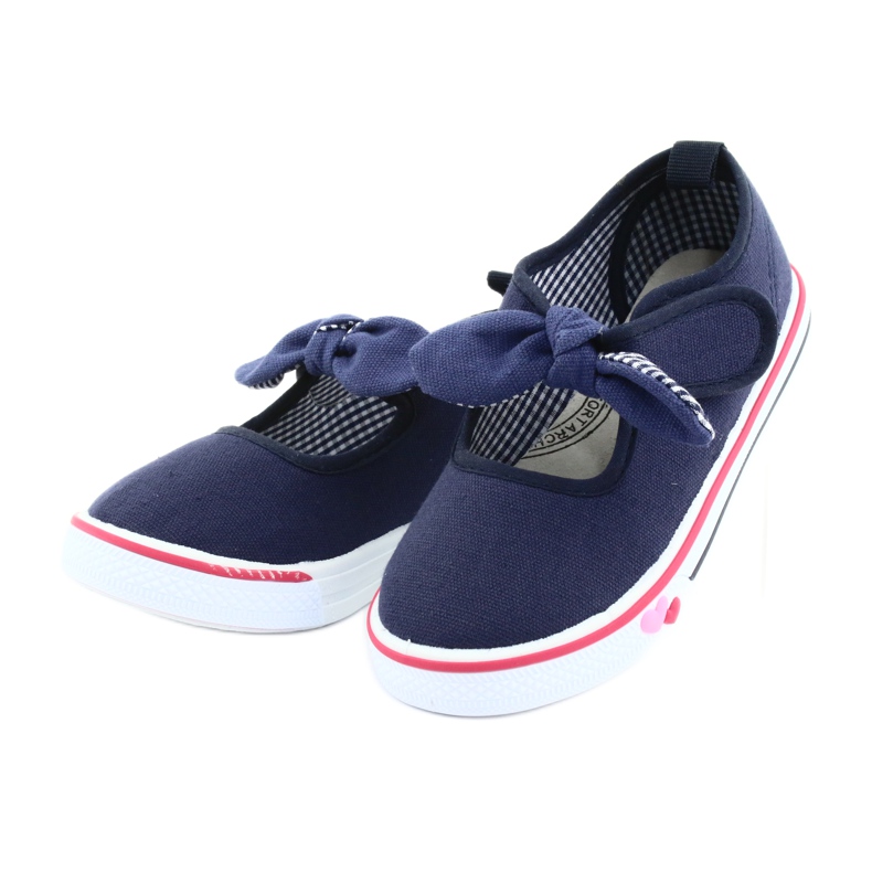 American Club Bow sneakers TEN42 marinblå 3