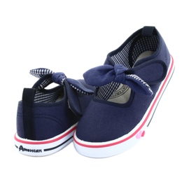 American Club Bow sneakers TEN42 marinblå 4