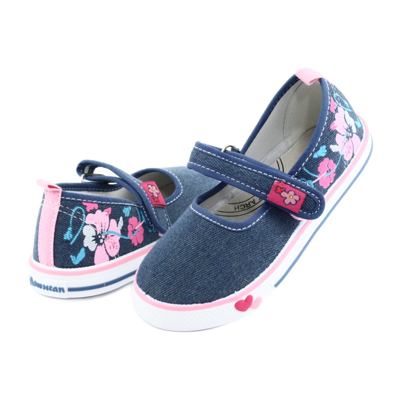 American Club Kardborreband sneakers TEN15 blå 3