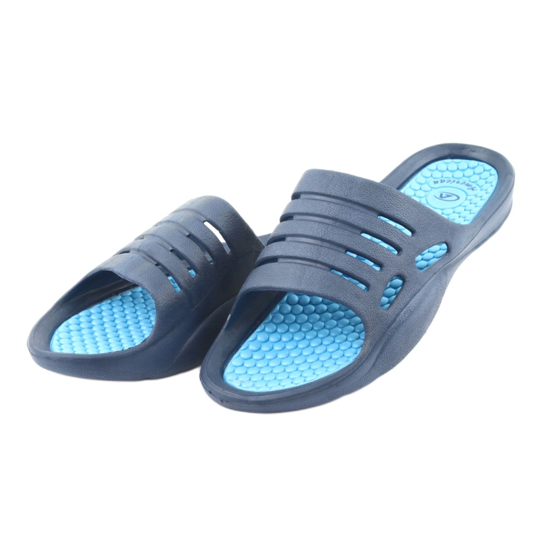 American Club blå skum tofflor för vatten marinblå 3