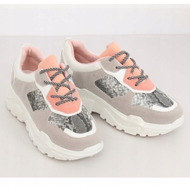 Grå LV88P Snake sportskor 1