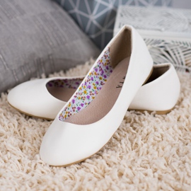 SHELOVET Casual Ballerinas vit 2