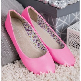 SHELOVET Casual Ballerinas rosa 2