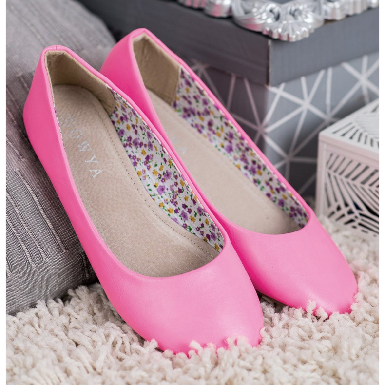 SHELOVET Casual Ballerinas rosa 2